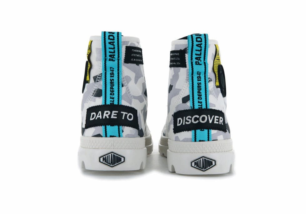 Palladium Pampa Lite Overlab Camo Gris Glacier Camo