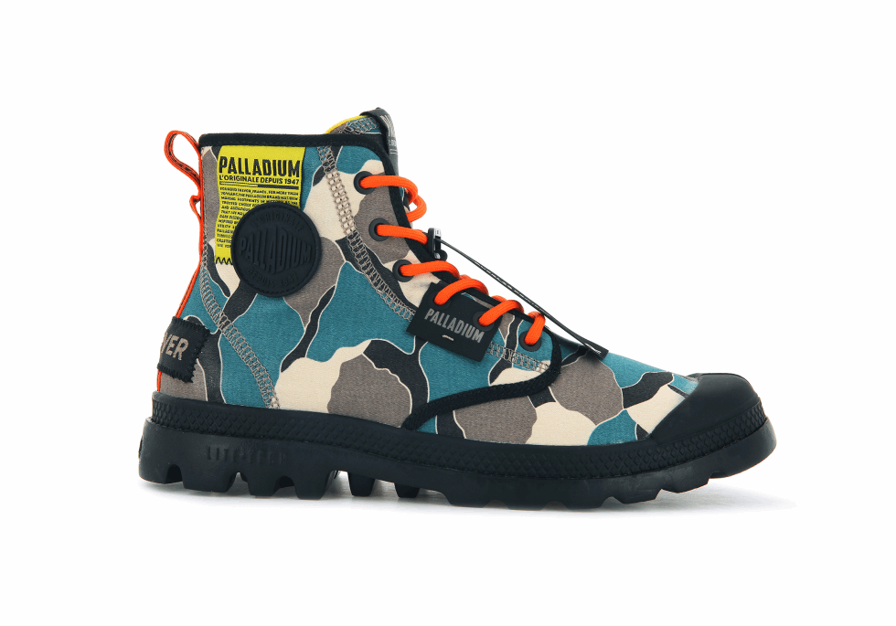 Palladium Pampa Lite Overlab Camo Mer Du Nord Camo