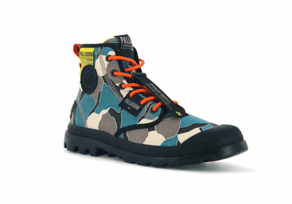 Palladium Pampa Lite Overlab Camo Mer Du Nord Camo