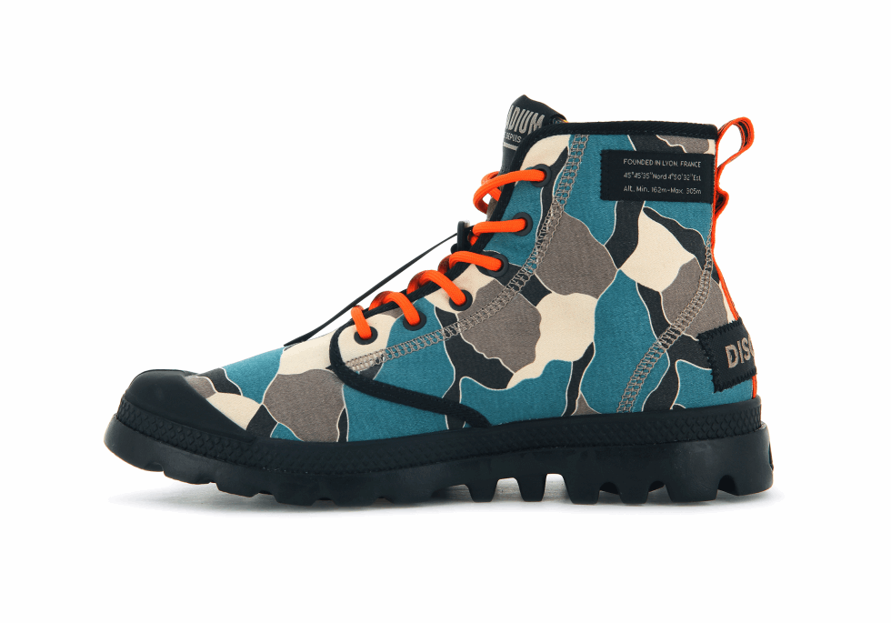 Palladium Pampa Lite Overlab Camo Mer Du Nord Camo