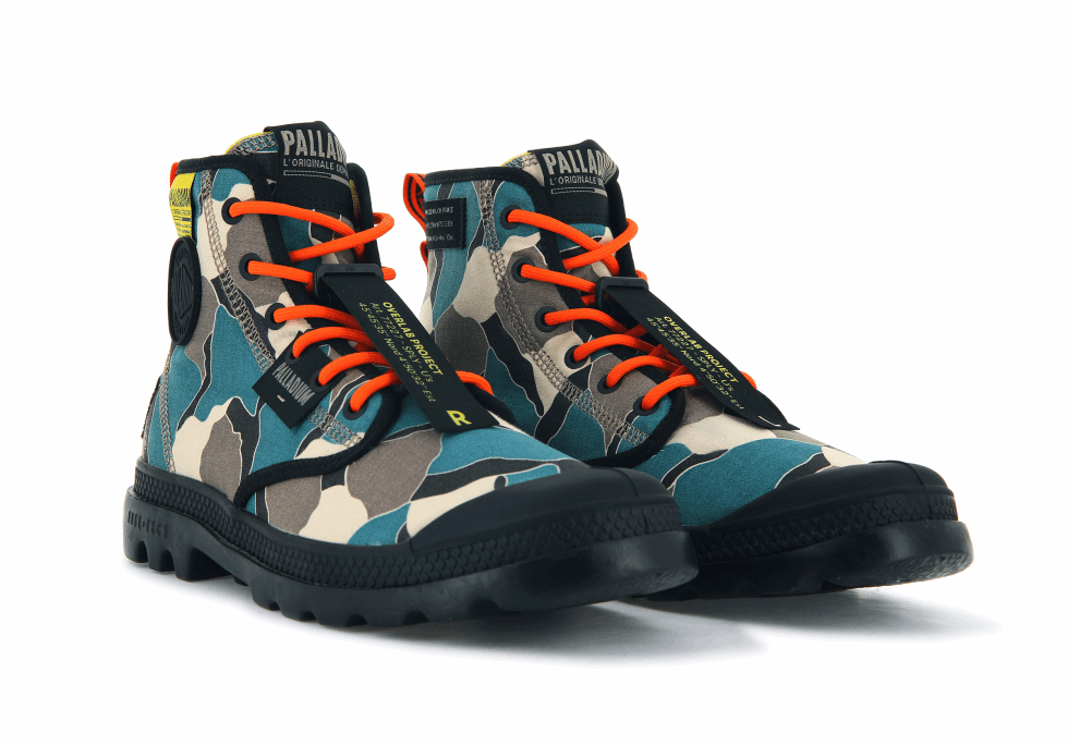 Palladium Pampa Lite Overlab Camo Mer Du Nord Camo