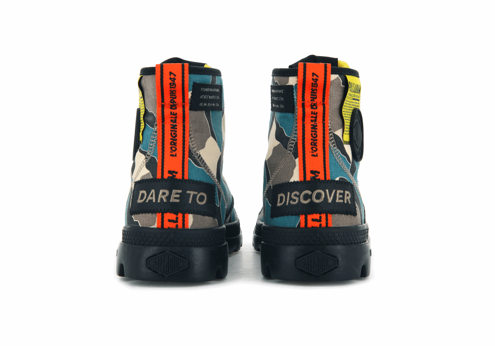 Palladium Pampa Lite Overlab Camo Mer Du Nord Camo