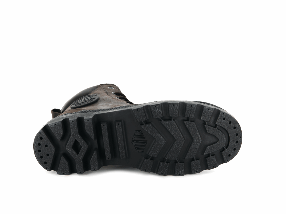 Palladium Pampa Manchette Wp Lux Chocolat