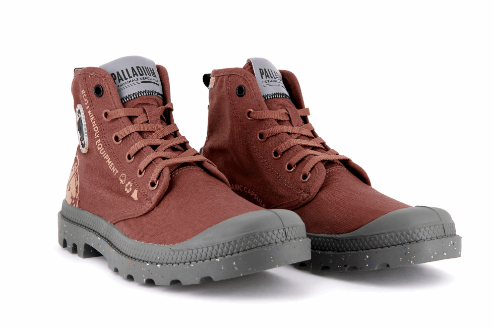 Palladium Pampa Organique Métro Brun Cuivré