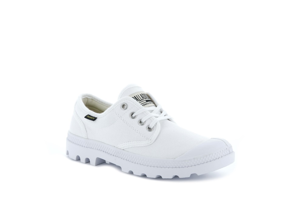 Palladium Pampa Oxford Blanc Original