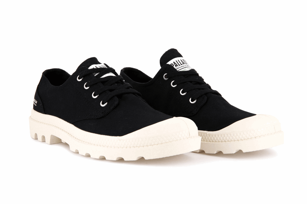 Palladium Pampa Oxford Organique Ii Noir