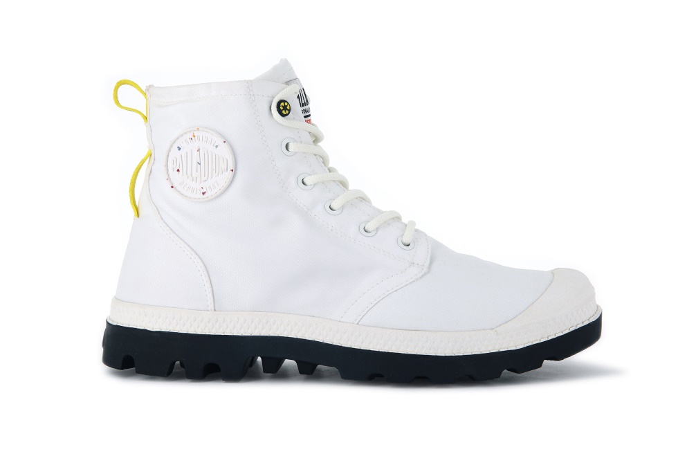 Palladium Pampa Recycle étanche 2 étoiles Blanc