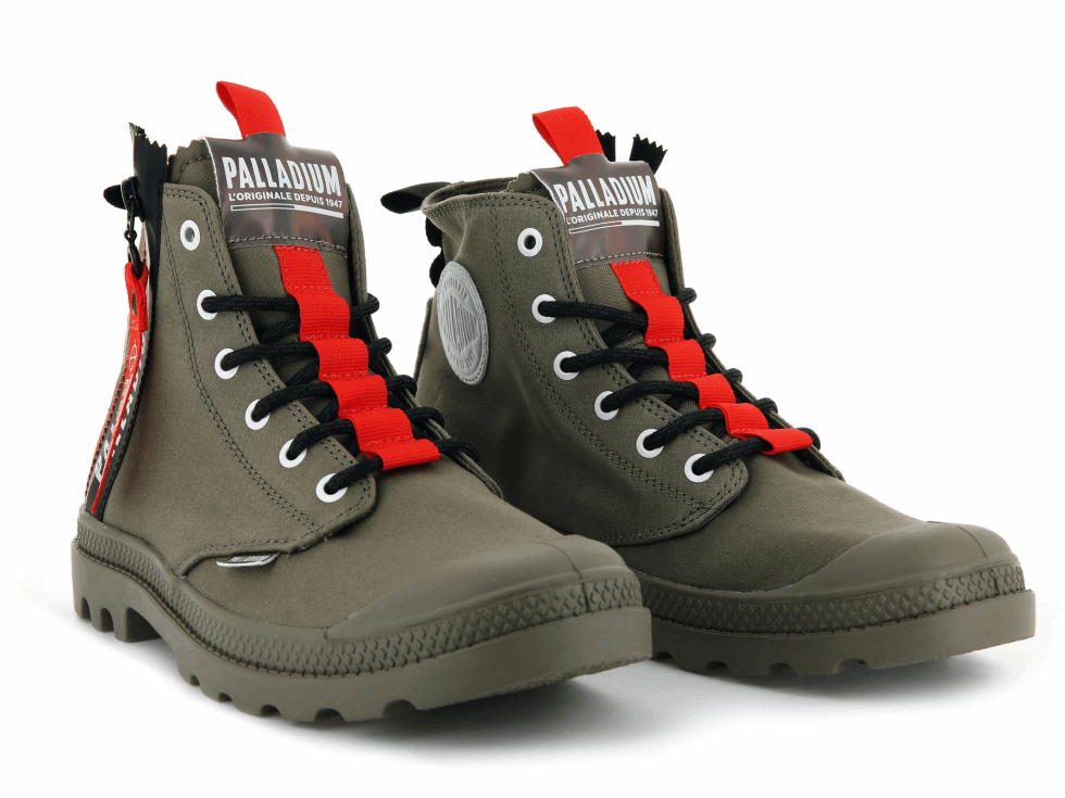 Palladium Pampa Salut Billet Pour La Terre Vert Sombre