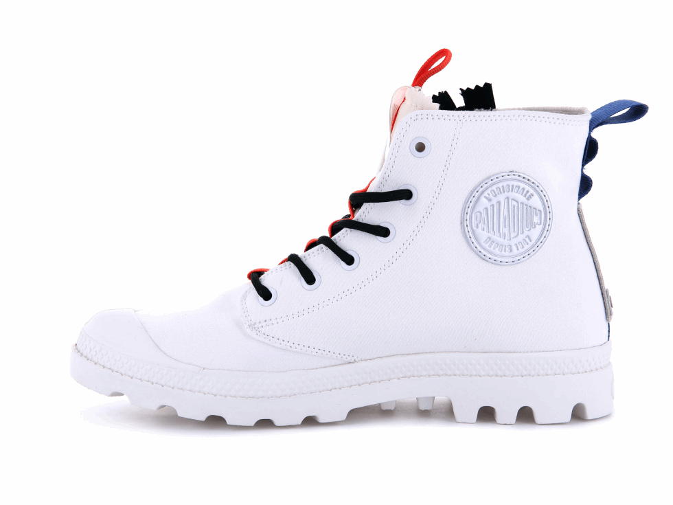 Palladium Pampa Salut Billet Pour Terre étoile Blanc