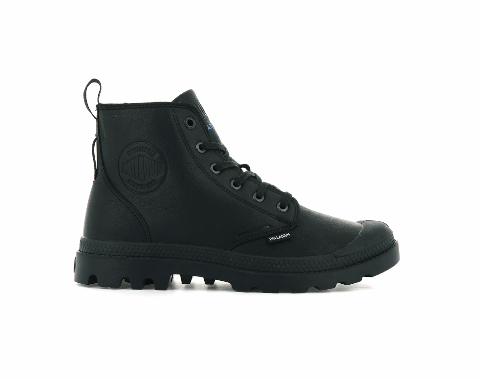 Palladium Pampa Salut Ess Lth Wp Noir