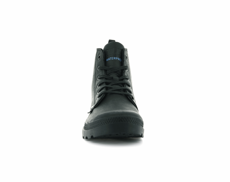 Palladium Pampa Salut Ess Lth Wp Noir