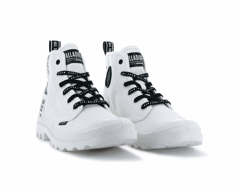 Palladium Pampa Salut Futur Blanc
