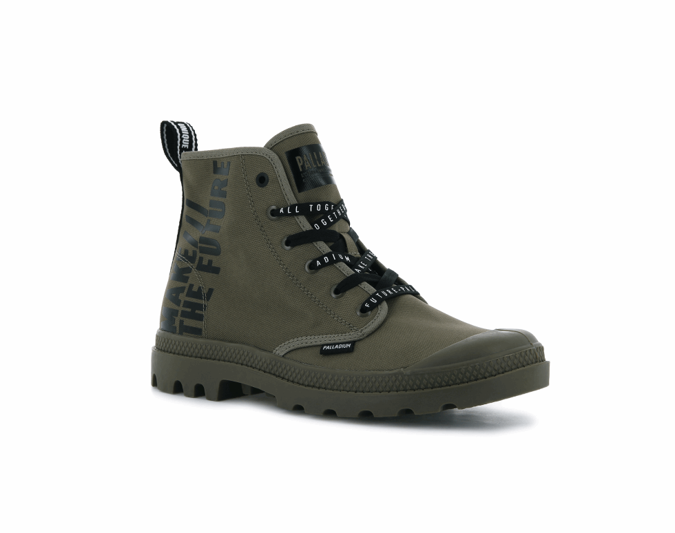 Palladium Pampa Salut Futur Vert Sombre