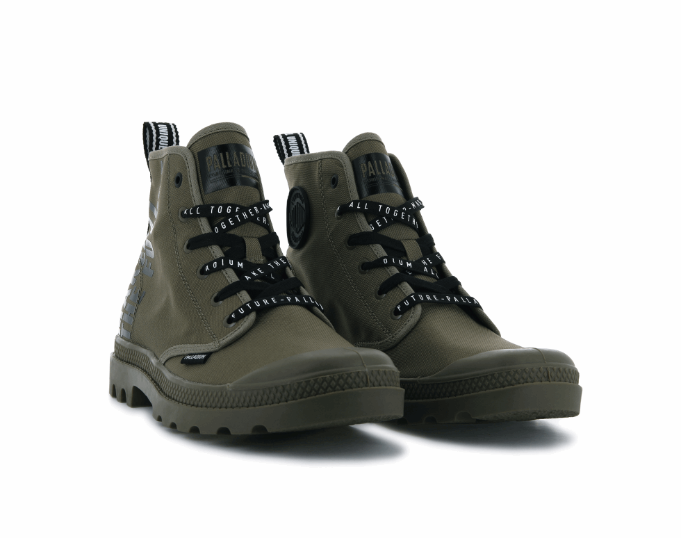 Palladium Pampa Salut Futur Vert Sombre