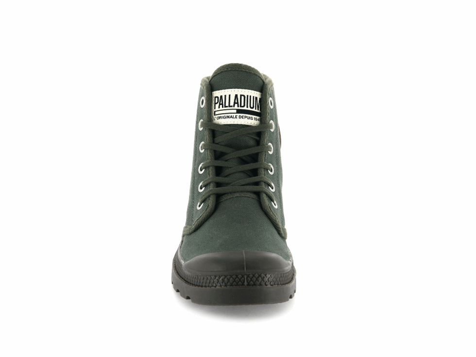 Palladium Pampa Salut Original Olive Nuit Noir