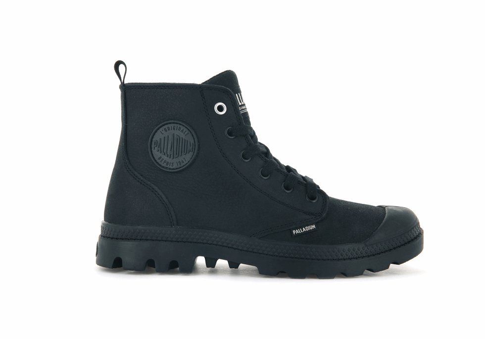 Palladium Pampa Salut Zip Sl Noir