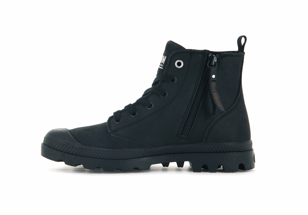 Palladium Pampa Salut Zip Sl Noir