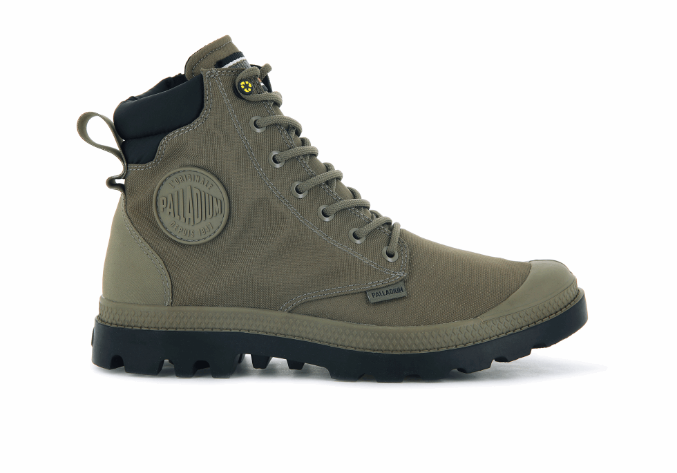 Palladium Pampa Sc Recycler Wpn Vert Sombre