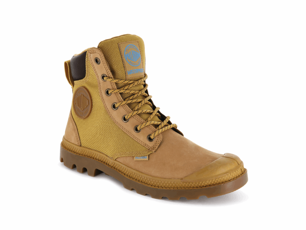 Palladium Pampa Sport Cuff Wpn Ambre Or Mi Gomme