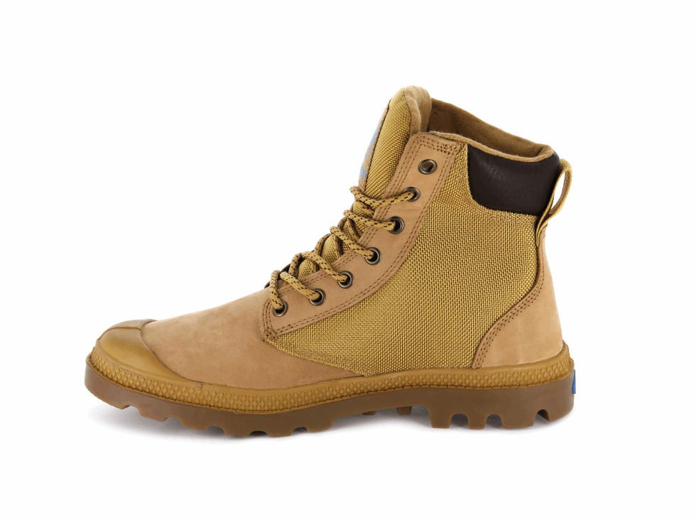 Palladium Pampa Sport Cuff Wpn Ambre Or Mi Gomme