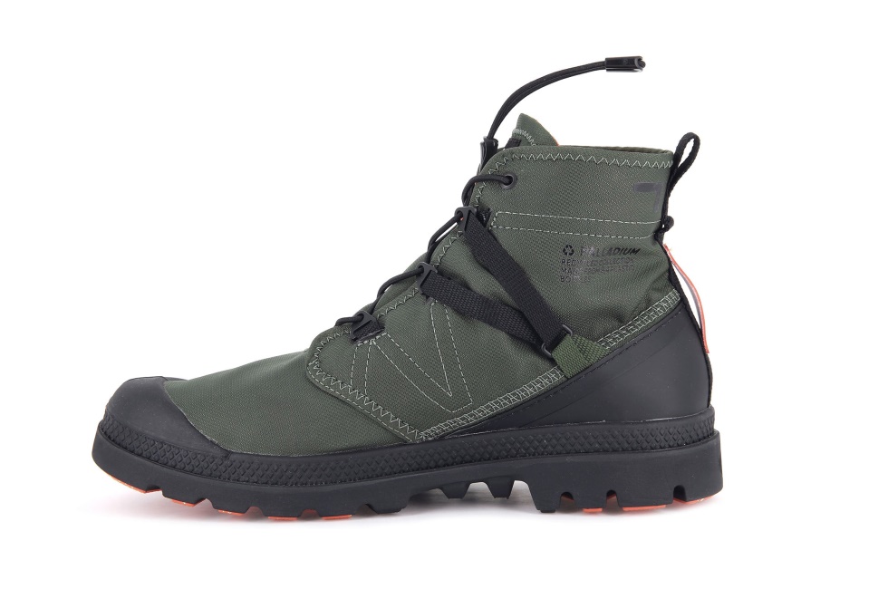 Palladium Pampa Travel Lite Imperméable Olive