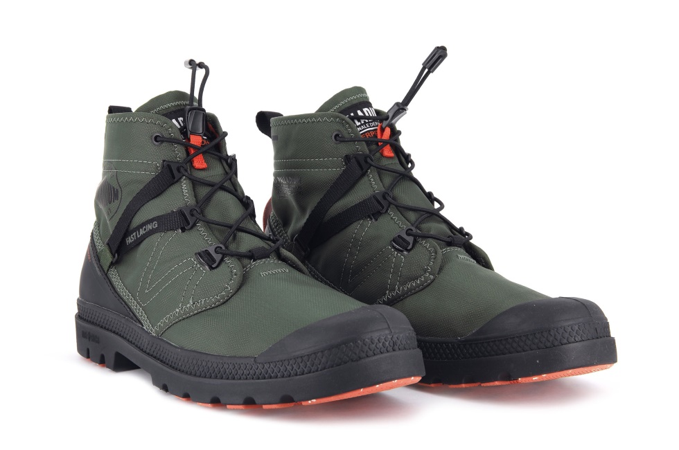 Palladium Pampa Travel Lite Imperméable Olive