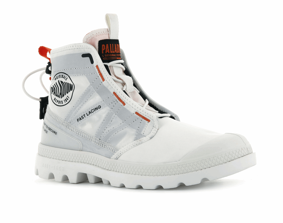 Palladium Pampa Travel Lite Star Blanc