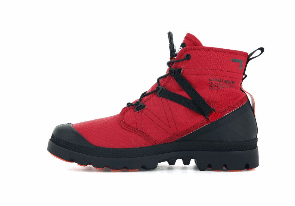 Palladium Pampa Travel Lite étanche Salsa Rouge