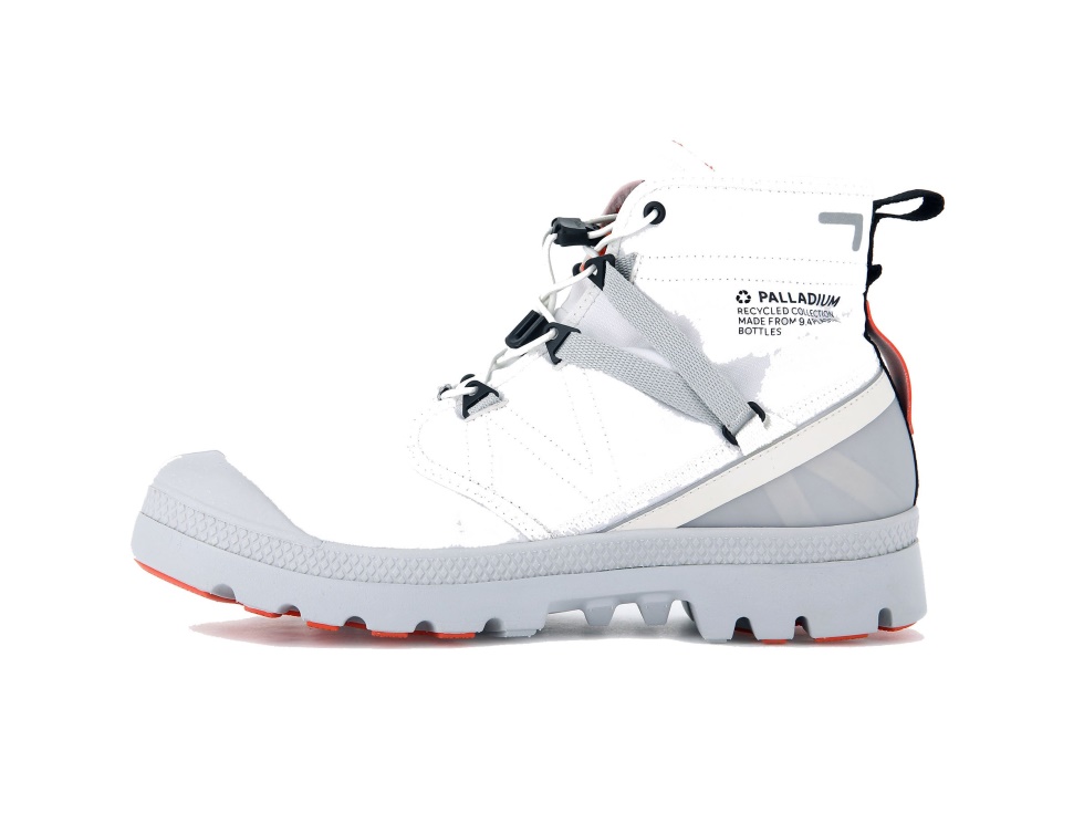 Palladium Pampa Travel Lite étanche étoile Blanc