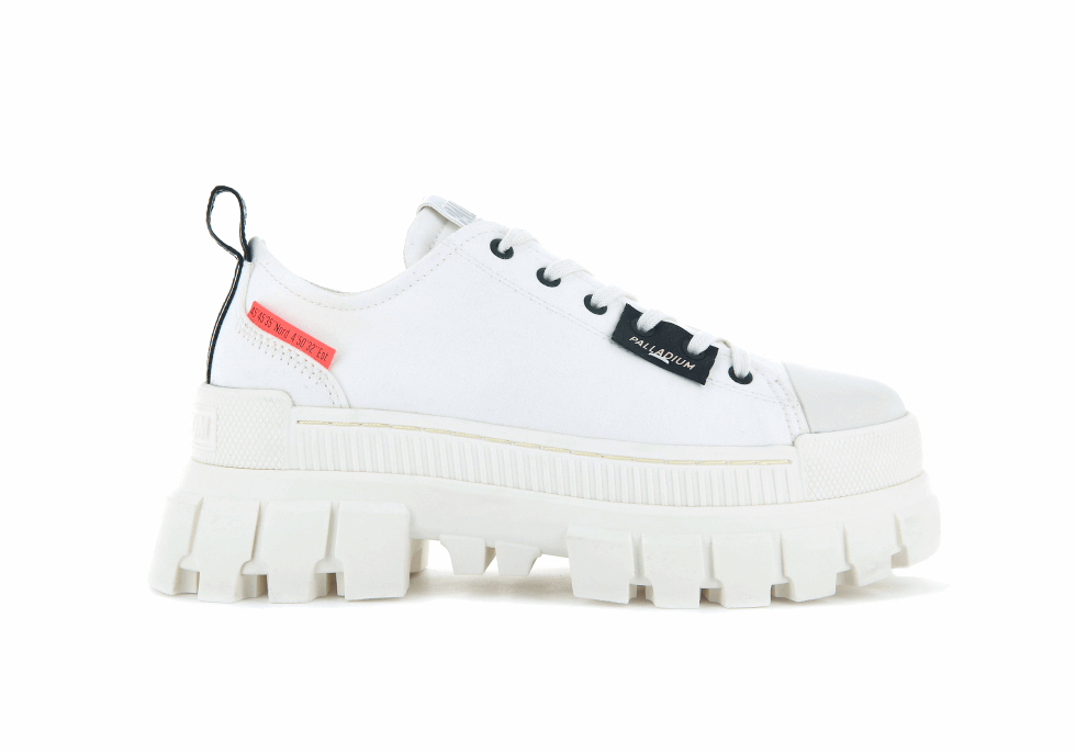 Palladium Révolte Lo Tx étoile Blanc