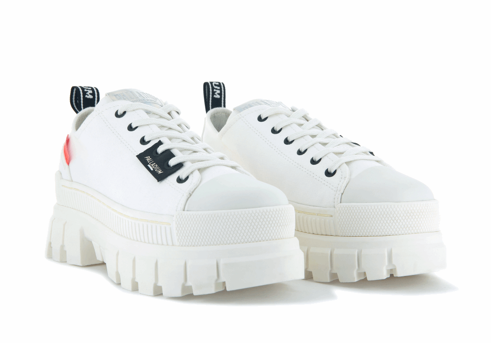 Palladium Révolte Lo Tx étoile Blanc