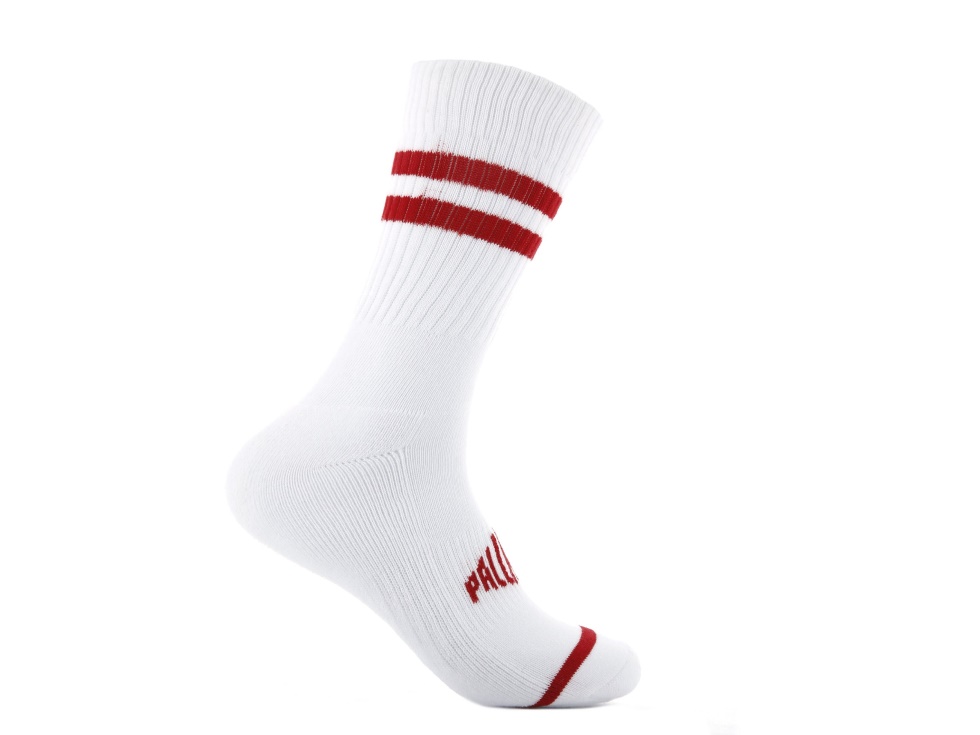 Palladium Sport Crew Blanc Rouge