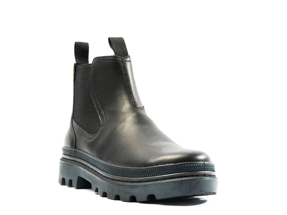 Pallatrooper Che Cuir Palladium Noir