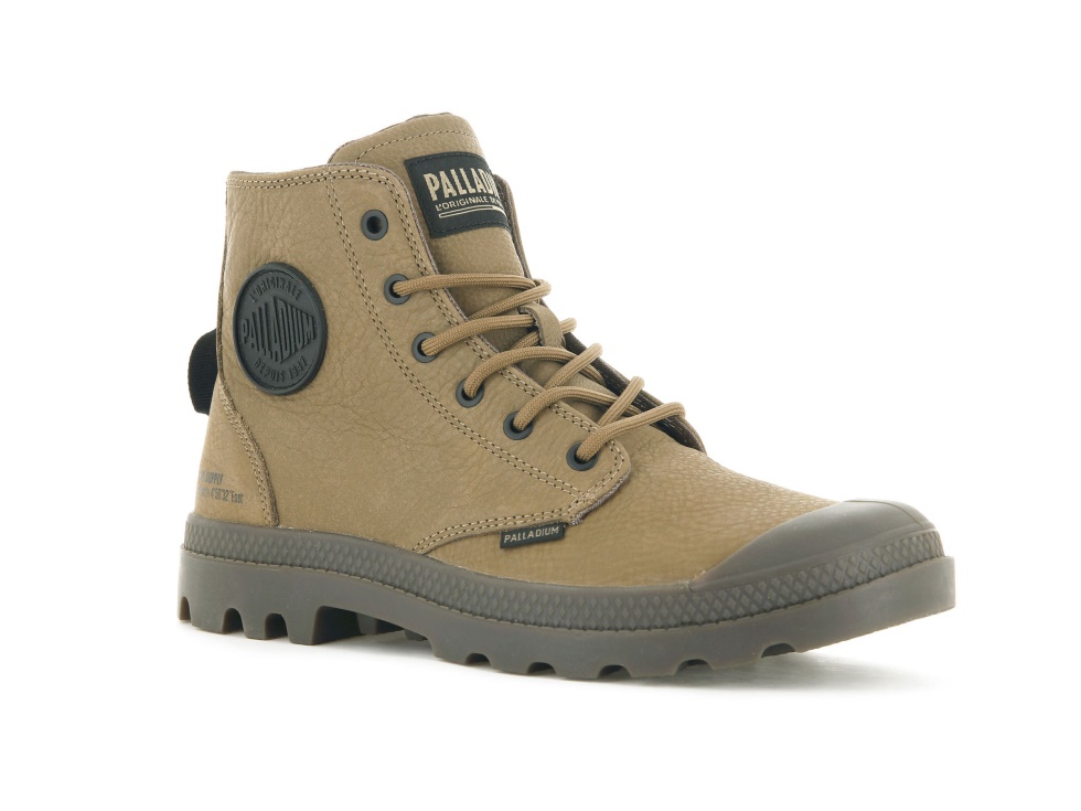 Pampa Hi Supply Cuir Os Brun Palladium