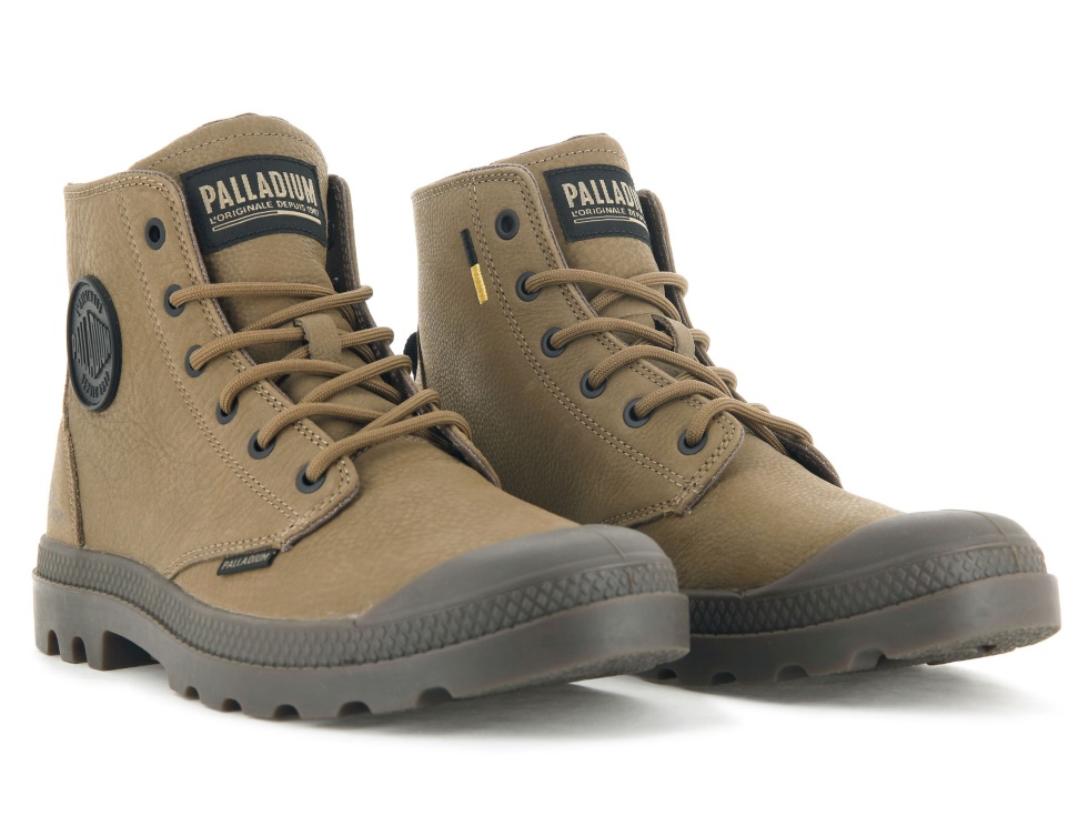 Pampa Hi Supply Cuir Os Brun Palladium