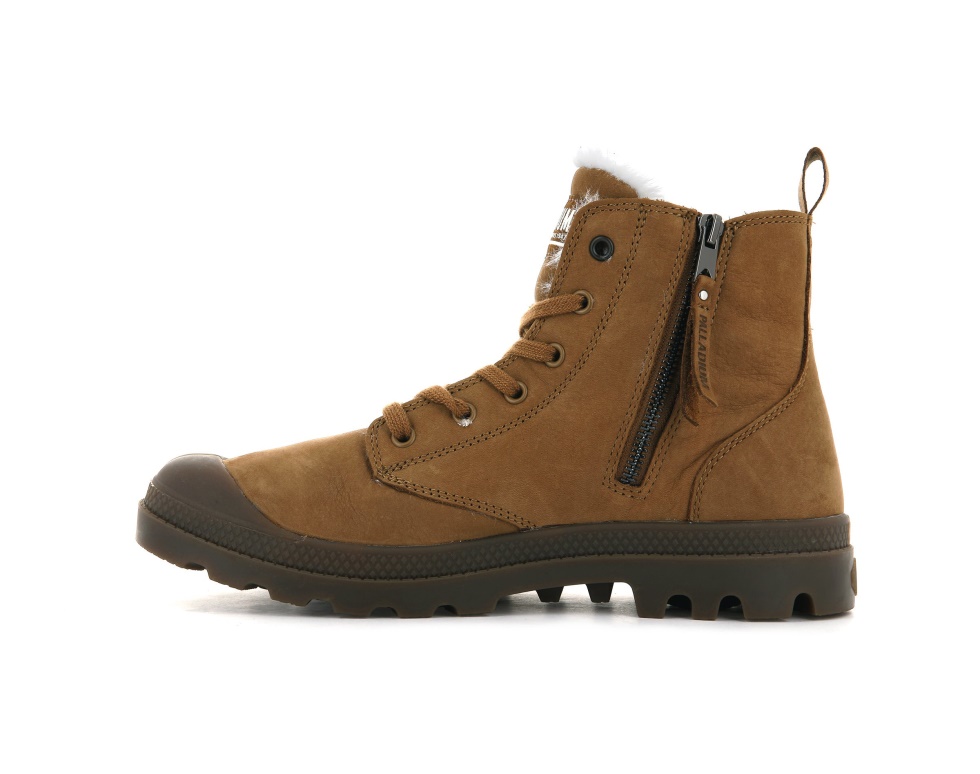 Pampa Hi Zip Wl Acajou Palladium