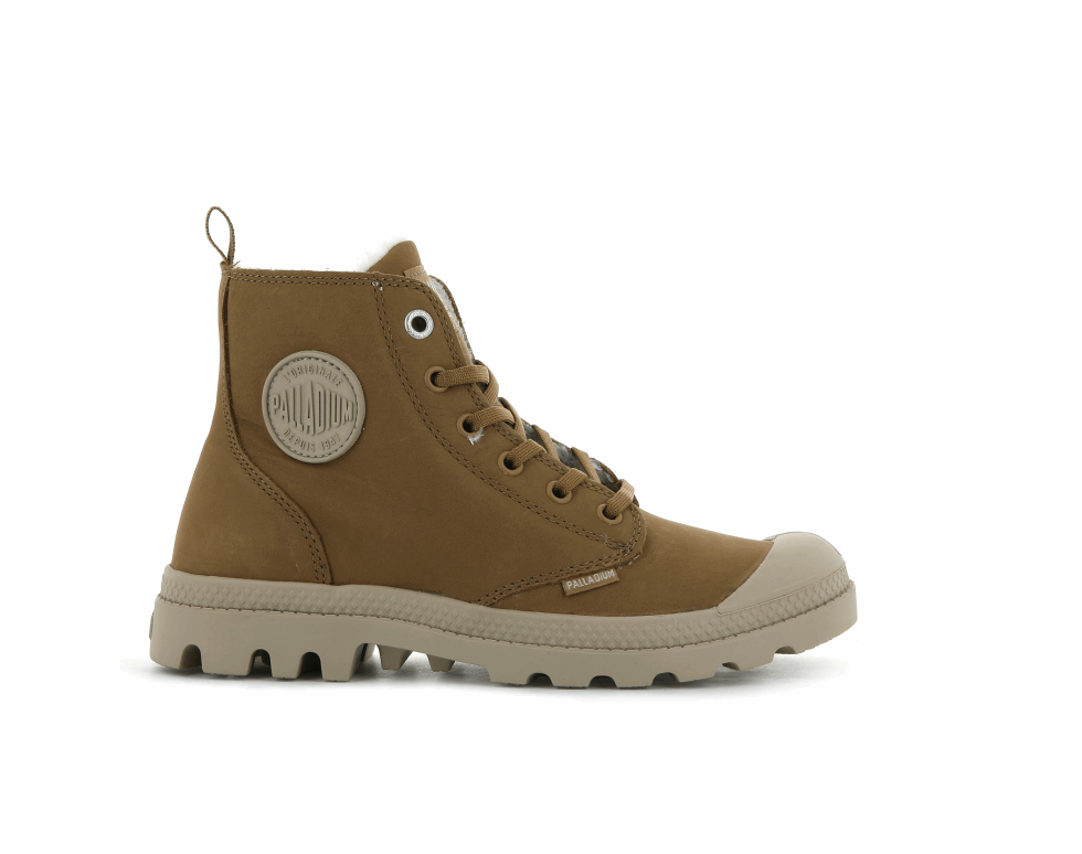 Pampa Hi Zip Wl Palladium Cher Marron