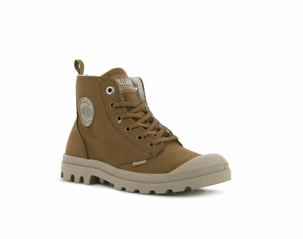 Pampa Hi Zip Wl Palladium Cher Marron