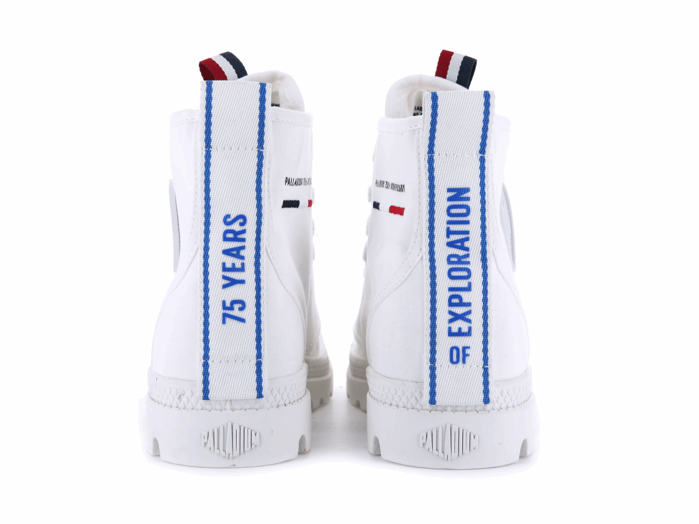 Pampa Salut Oser 75e Palladium étoile Blanc