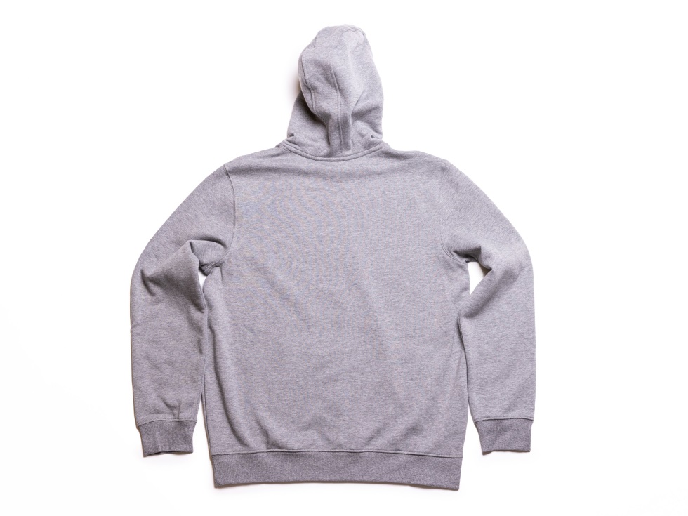 Pull à Capuche Palladium 4 Gris Chiné Foncé