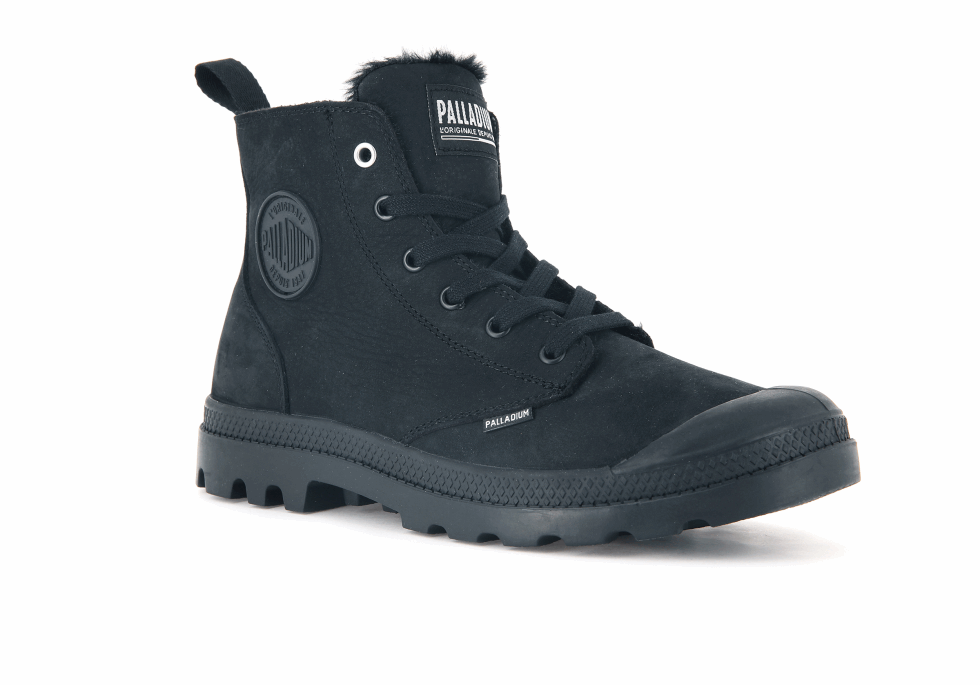 Tout Noir Pampa Hi Zip Wl Palladium