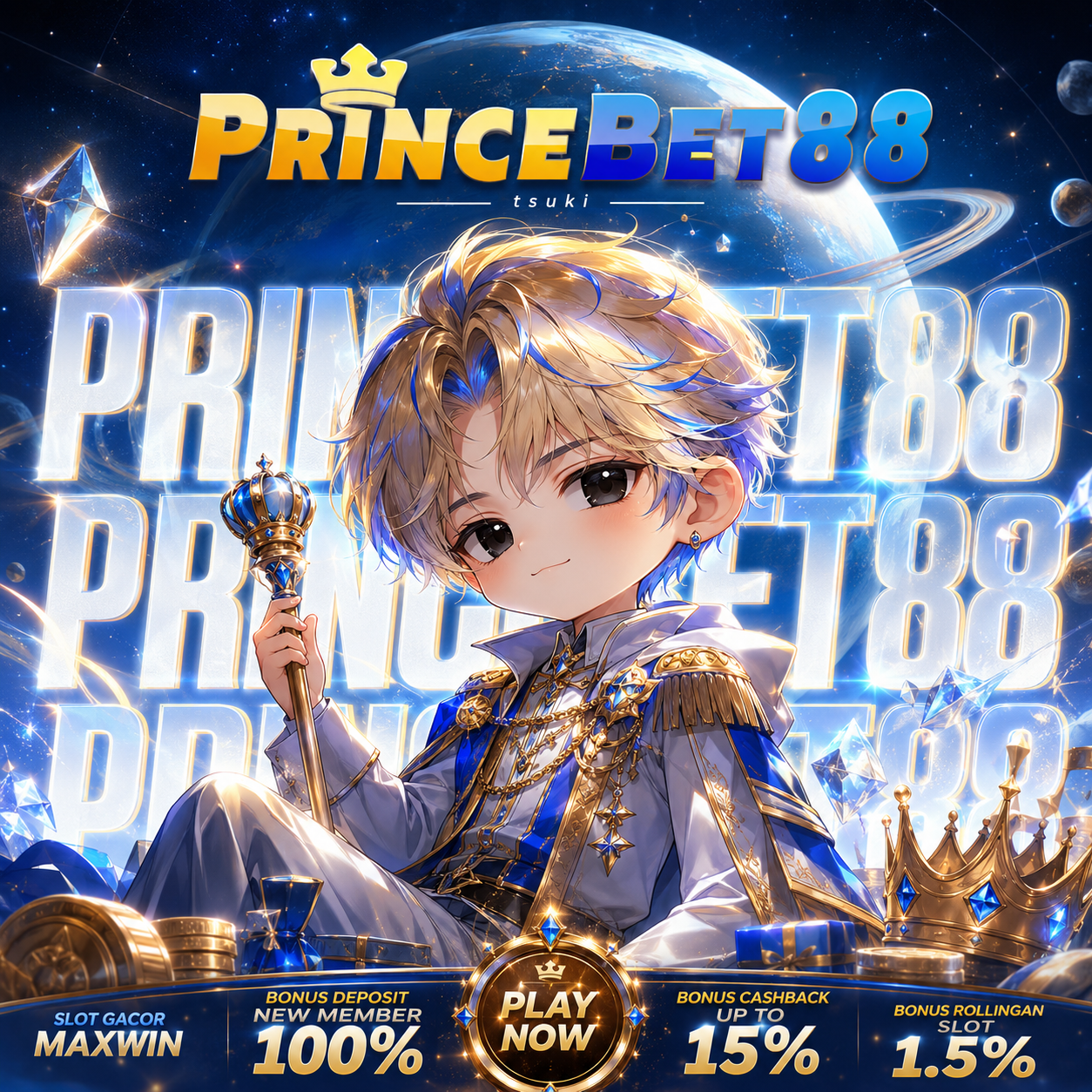 PRINCEBET88 Banner