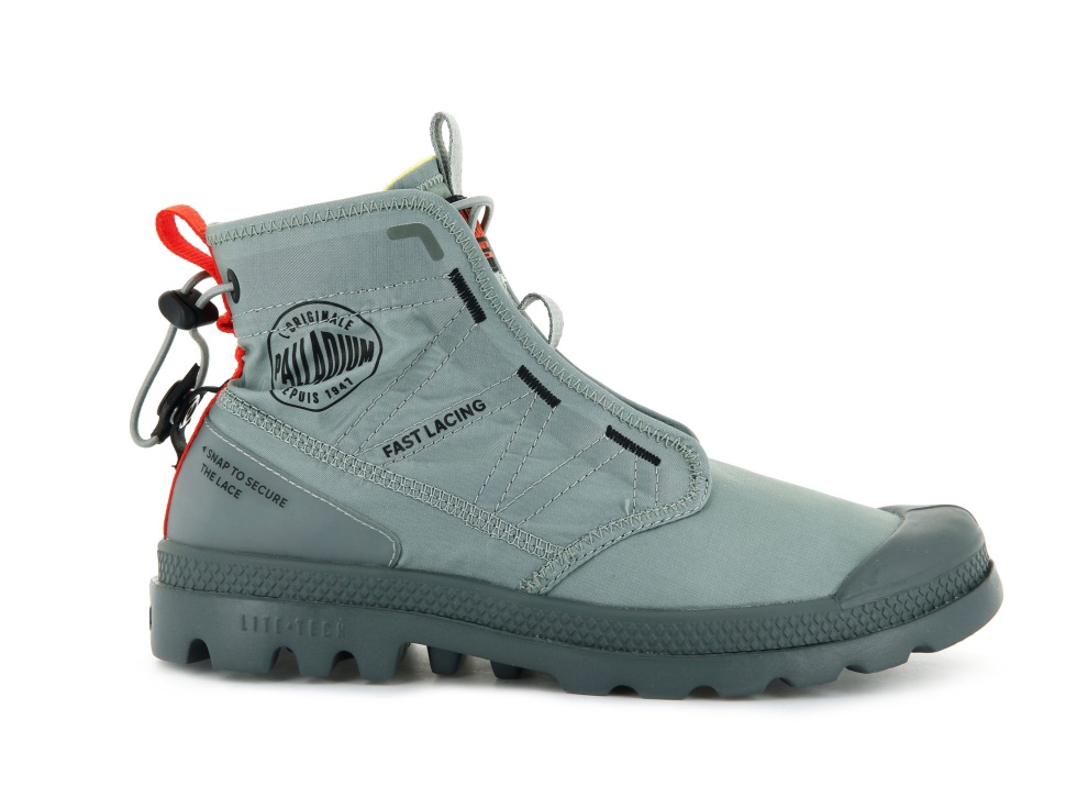 Palladium Pampa Travel Lite Gris Ardoise